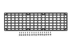 Toyota Tacoma MOLLE Panel Kit - Bed Cap Door - Rough Country - MOLLE Compatible, Black Powder Coat - Black - '24-'26